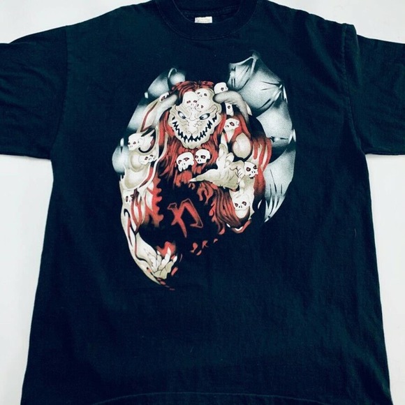 Vintage WCW Vampiro t-shirt wrestling WWF WWE ECW Nitro Raw Lucha Men's XL